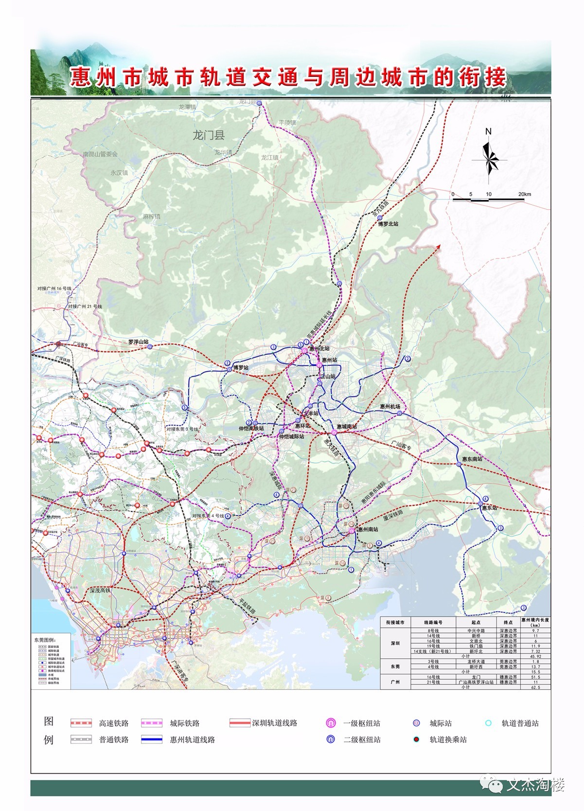 终于定了:惠州段深圳14号线,16号线站点路线图