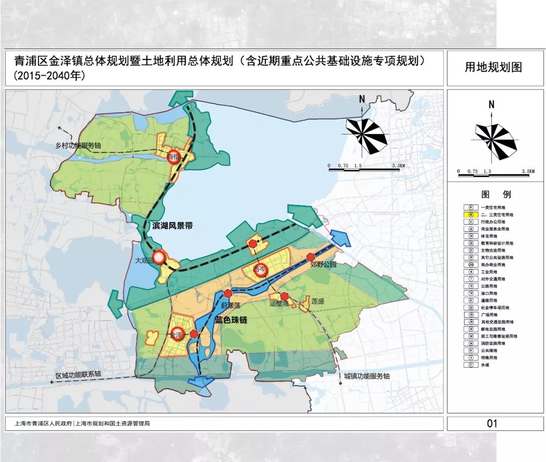 《青浦区金泽镇总体规划暨土地利用总体规划(2017-2035》的批复(摘要