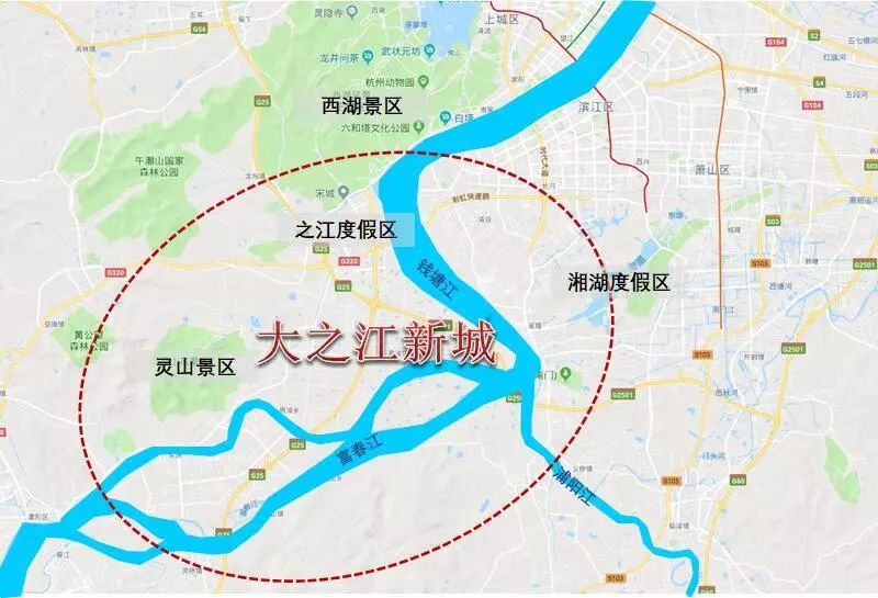 全面启动湘湖和三江汇流区块规划建设,争取把这一区块建成杭州