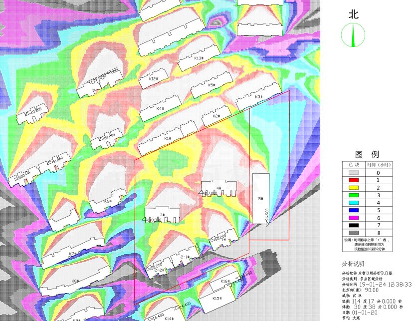 日照分析图