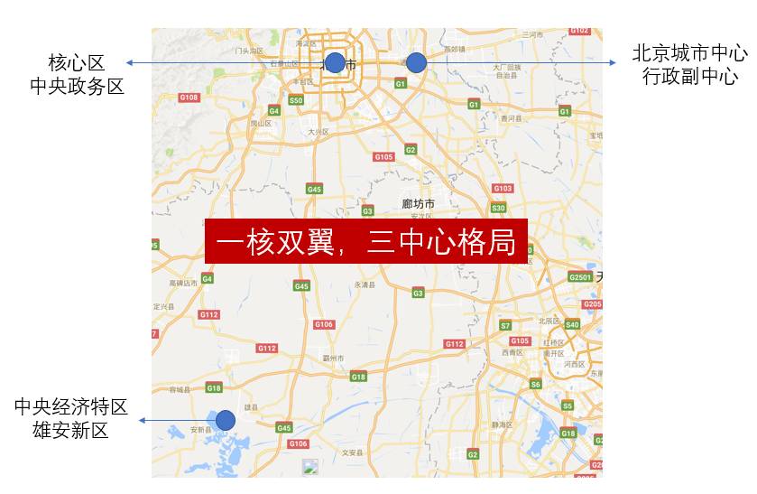 北三县将五年禁售从一核两翼三线三圈的京津冀城市格局看懂环北京房产