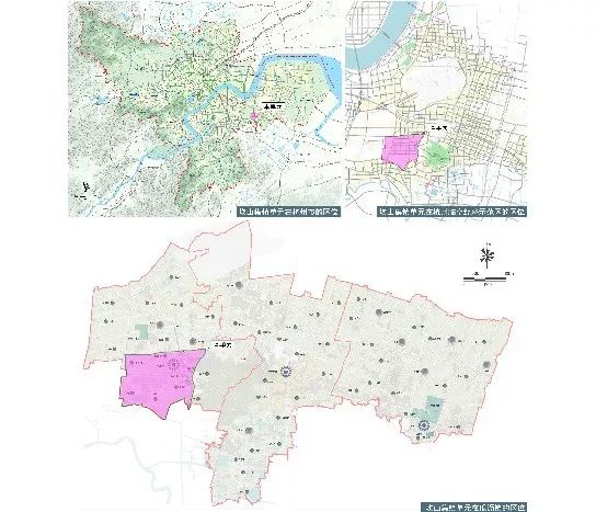 坎山集镇单元作为瓜沥小城市西部的转型发展宜居示范区,城市公共服务