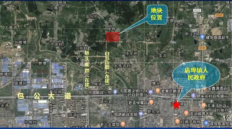 地块距离地铁2号线三十埠站大约一公里.