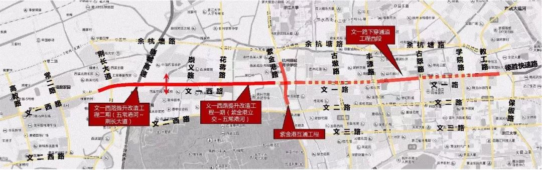 文一西路继续提升,预计2021年完成