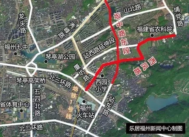 福州北二通道(晋安段)复工在即?五四北路网加速升级!坂中路元旦通车!