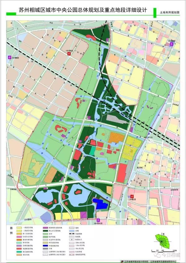 相城区城市中央公园总体规划及重点地段详细设计方案