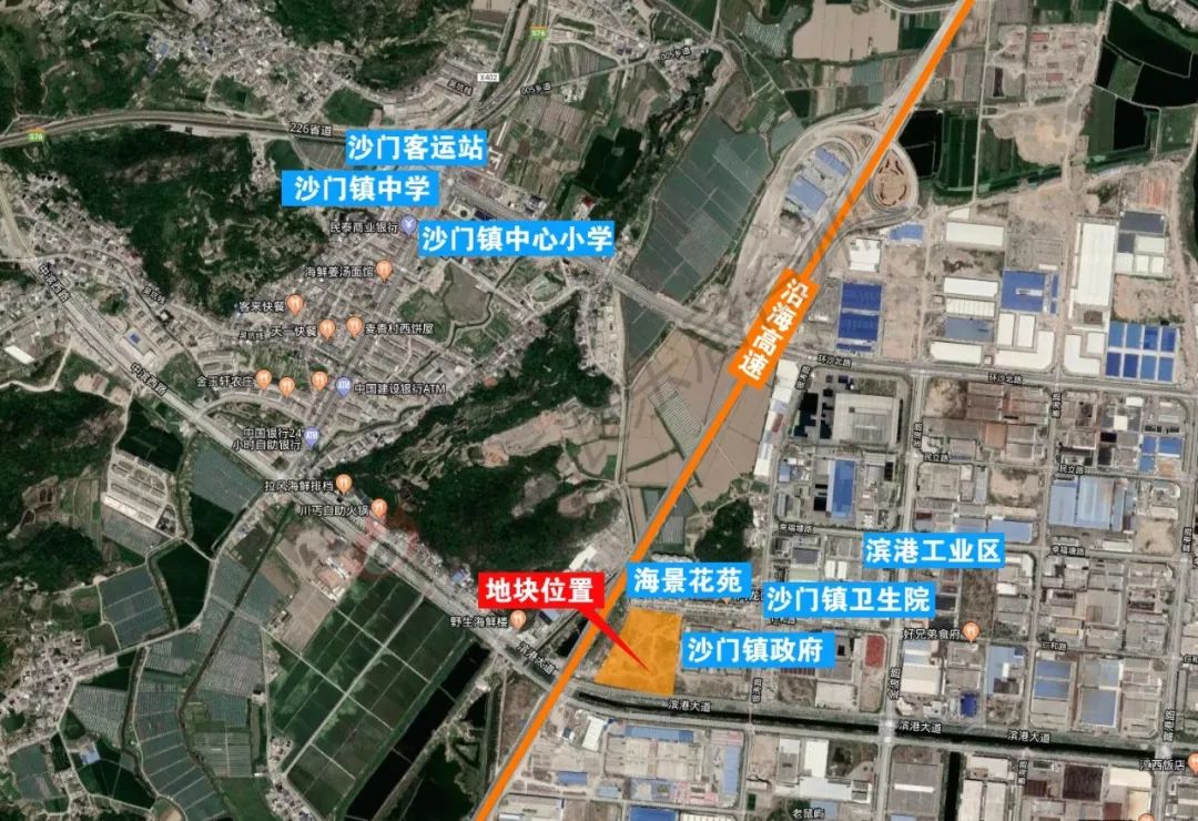 玉环市 玉环市沙门镇中心区ssm030-0107地块