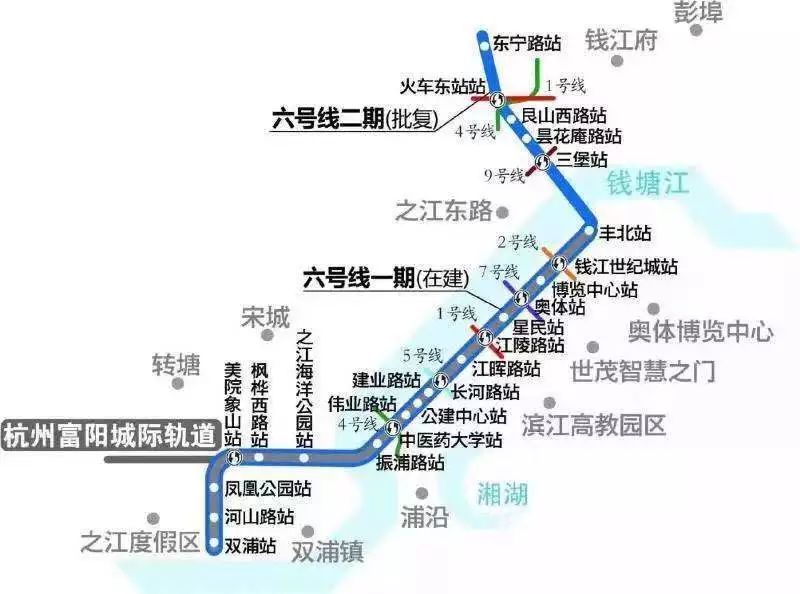 四大馆,电影学院,双银泰,地铁6号线 之江新城将成杭州文艺"新地标?