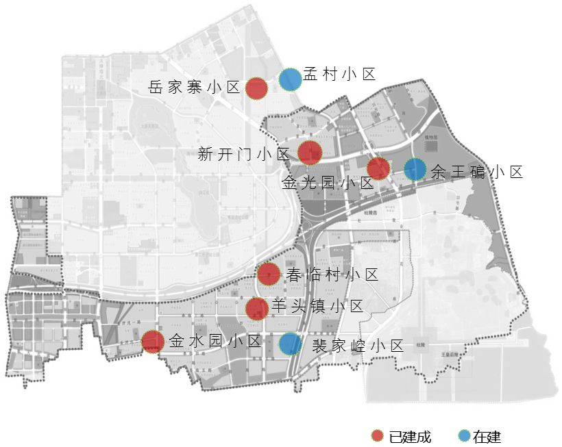 并启动回迁安置工作, 全力推进东三爻,东三爻堡,五典坡村安置小区