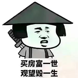 第一年咬牙买了房子, 第二年就不会乱花钱, 第三年.