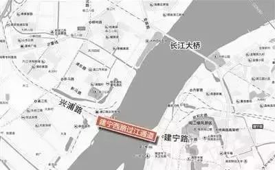 位于南京长江大桥和扬子江隧道之间 起自江北新区兴浦路与江北快速